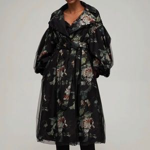 MONCLER x Genius Simon Rocha Mirabillium Floral Coat